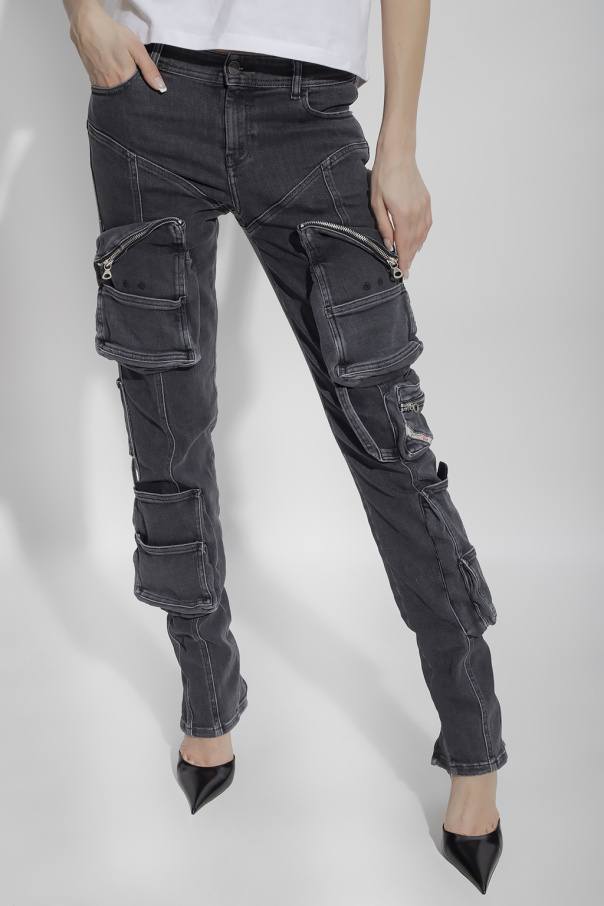 Grey '1984 SLANDY - Jeans slim City Nero - HIGH 09F27' super